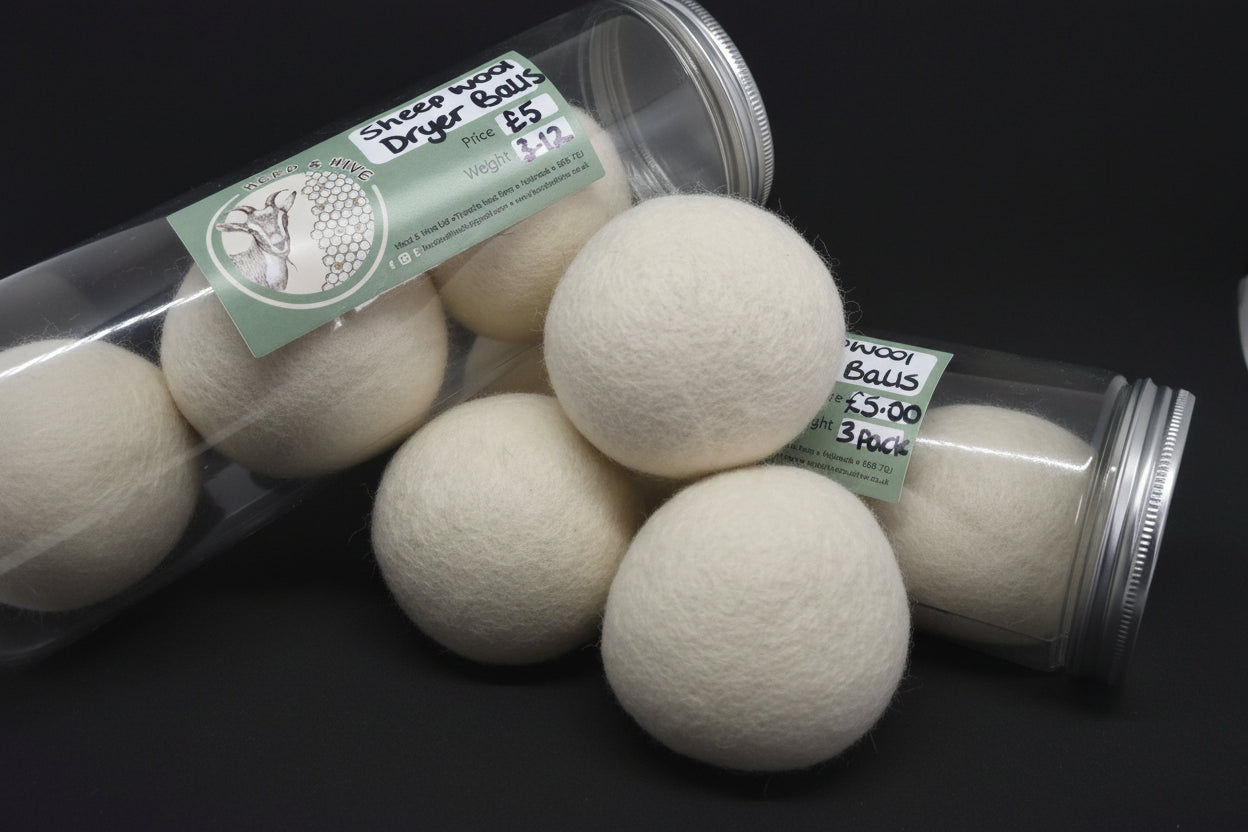Farm-Fresh Wool Dryer Balls: Naturally Soften & Speed Up Drying!