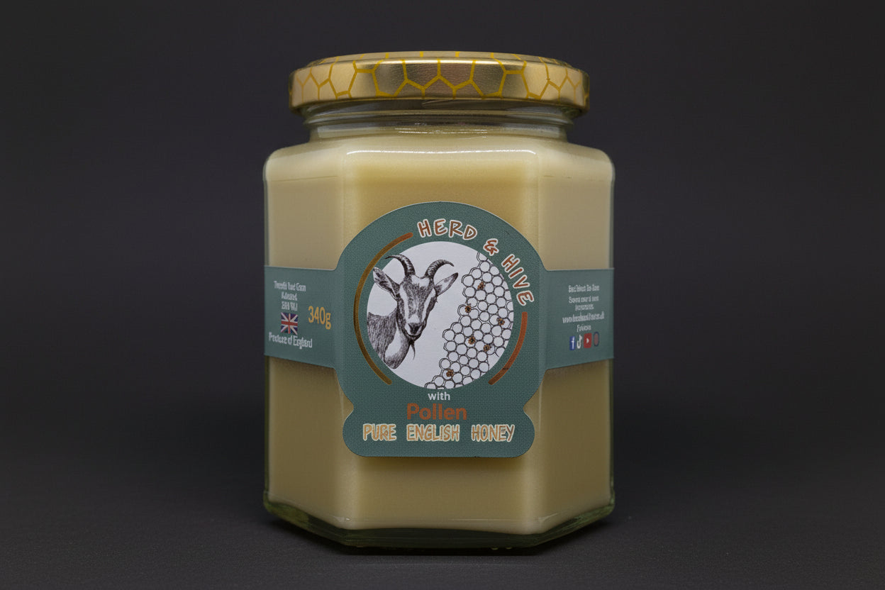 Honey with added Pollen - Perfect for Hayfever sufferers