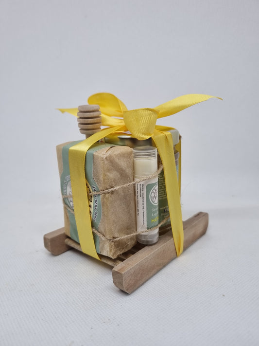 Herd & Hive soap & honey gift set