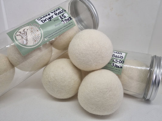 Farm-Fresh Wool Dryer Balls: Naturally Soften & Speed Up Drying!