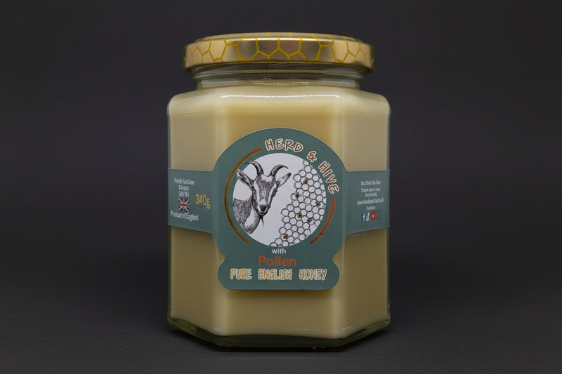 Honey with added Pollen - Perfect for Hayfever sufferers