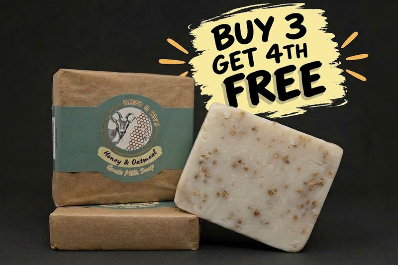 Honey & Oatmeal Goats Milk Soap