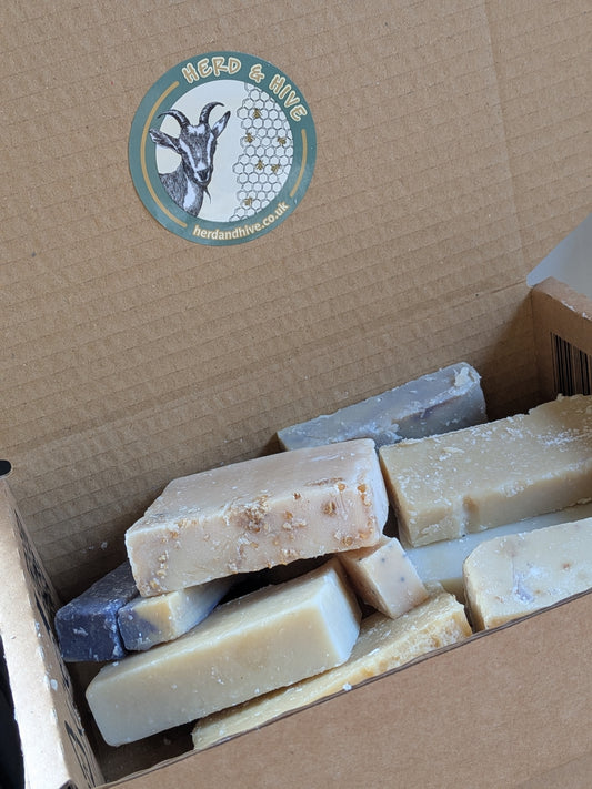 Wonky Goats Milk Soap Box 200g