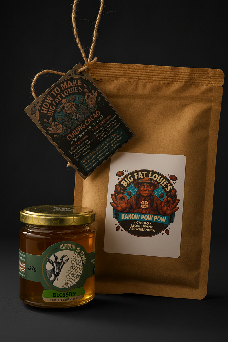 Your Daily Wellness Duo - Honey & Mushroom Cacao Bundle