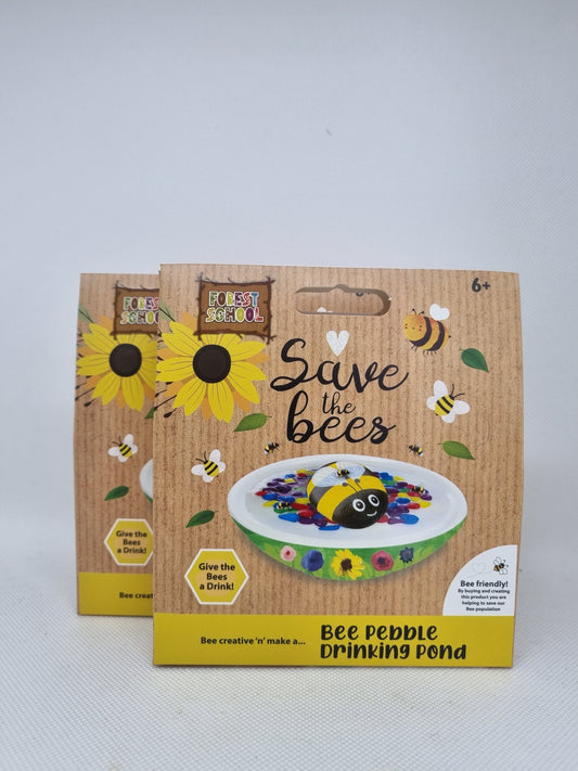 Save the Bees Pebble Painting Kit: Create Your Bee Pond Masterpiece!